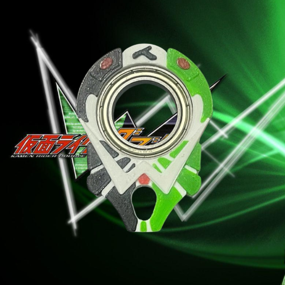 [S1 W] Keyrambit Kamen Rider W  - Móc khóa xoay keyrambit xả stress - chất liệu cao cấp