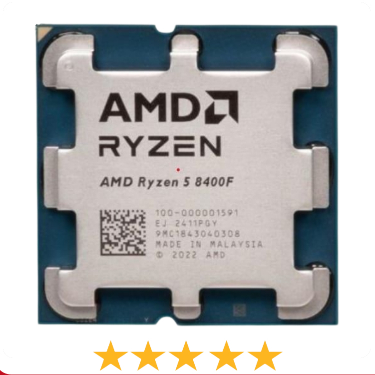 Bộ vi xử lý AMD Ryzen 5 8400F TRAY - Bảo Hành 36 Thàng