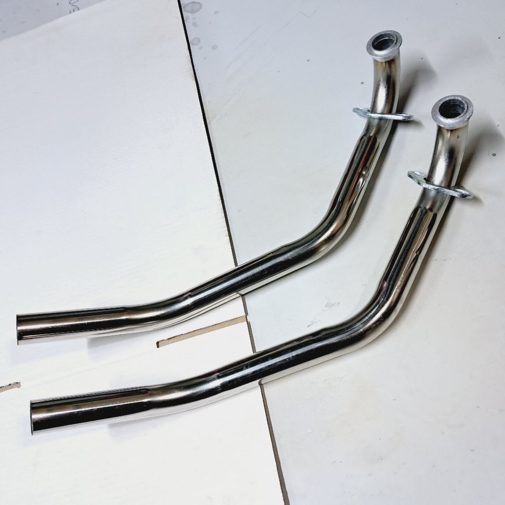 Cổ Inox LEAD 4VAL - size 27mm hàn gắn pô zin LEAD 4VAL (2024-2025)