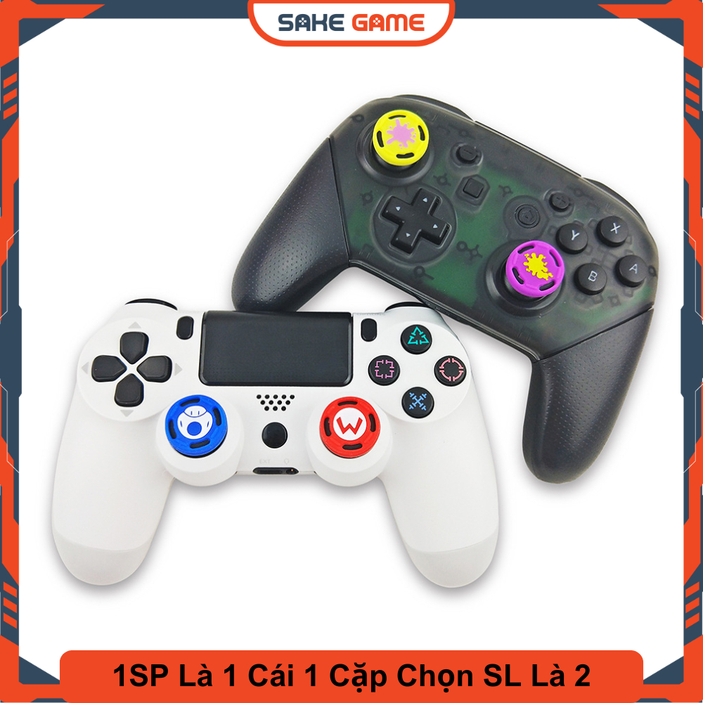 Núm Bọc Analog Tay Cầm PS5 Tay Cầm PS4 Núm Bọc Analog Dualsense 5 Dualshock 4 Núm Bọc Cần Analog Tay