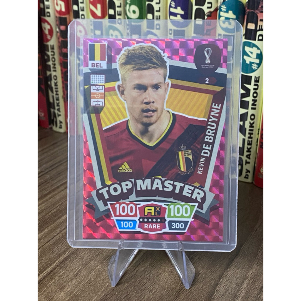 [DÒNG HIẾM NHẤT MÙA WOLRD CUP 2022] Thẻ Cầu Thủ Kevin De Bruyne Panini Adrenalyn FIFA WORLD CUP QATA