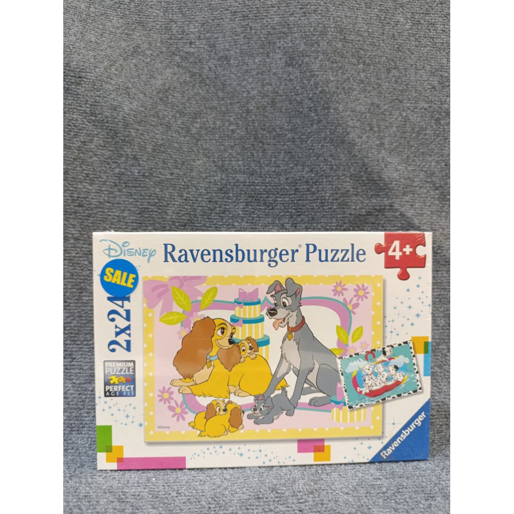 HÀNG OUTLET - Đồ Chơi Xếp Hình Puzzle 2 Bộ 24 Mảnh RAVENSBURGER Disney's Jigsaw Puzzle RV050871 - He