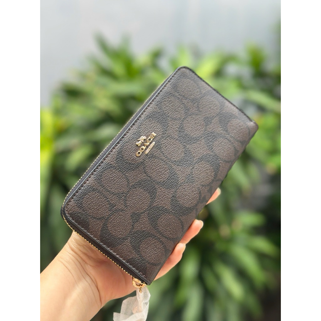 Ví Coach chính hãng (2 màu : logo nhạt, logo đậm)