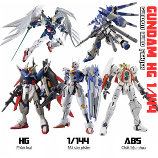  Mô Hình Gundam HG 1 144 – Bộ Sưu Tập Nhiều Mẫu – Lắp Ráp Nhựa ABS 