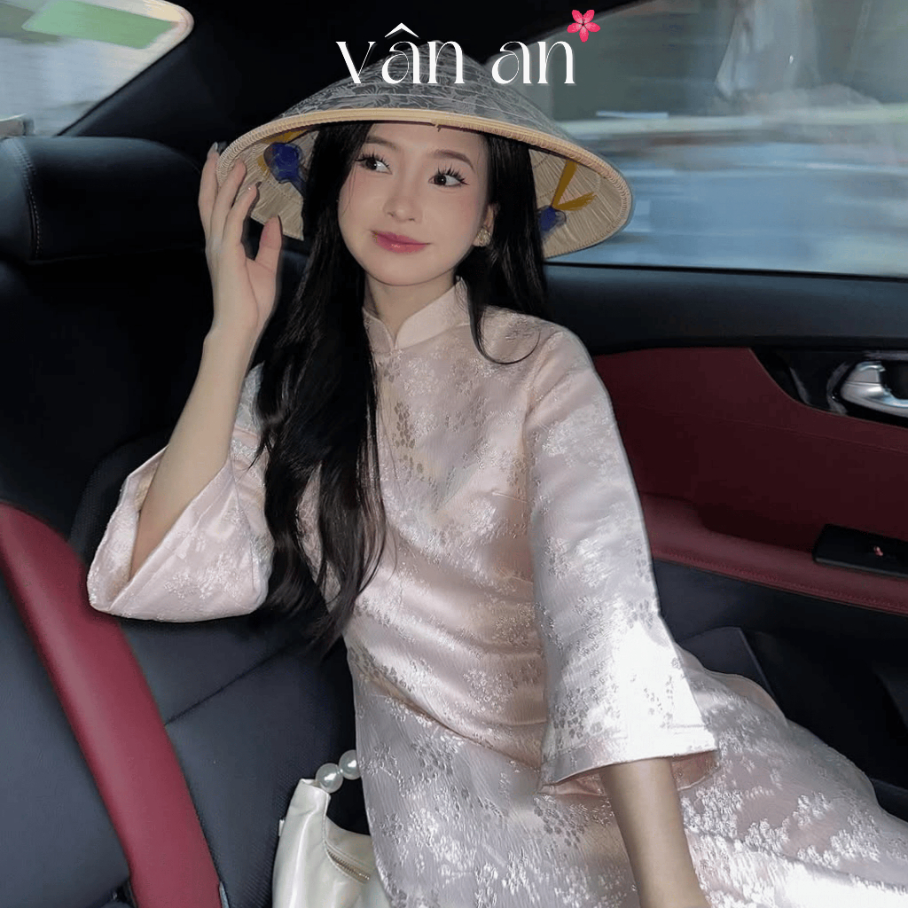 [VÂN AN - TẾT 2026] Áo Dài CHÂU SA - Dáng Suông, Tay Lỡ Với Thiết Kế Hai Tà - Chất Liệu Gấm Hoa Nổi Cao Cấp - SẴN HÀNG | BigBuy360 - bigbuy360.vn