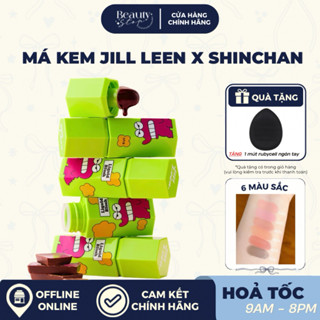   HỎA TỐC  Má Hồng Dạng Kem JILL LEEN x Shin Chan Liquid Blush Lâu Trôi Hiệu Ứng Căng Bóng Tự Nhiên 