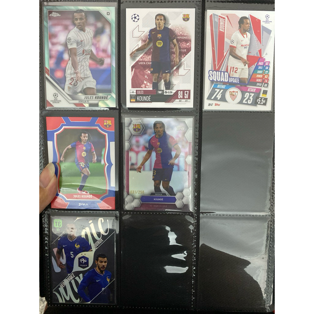 Thẻ Cầu Thủ Jules Kounde Tổng Hợp Sevilla FC/ FC Barcelona/ France