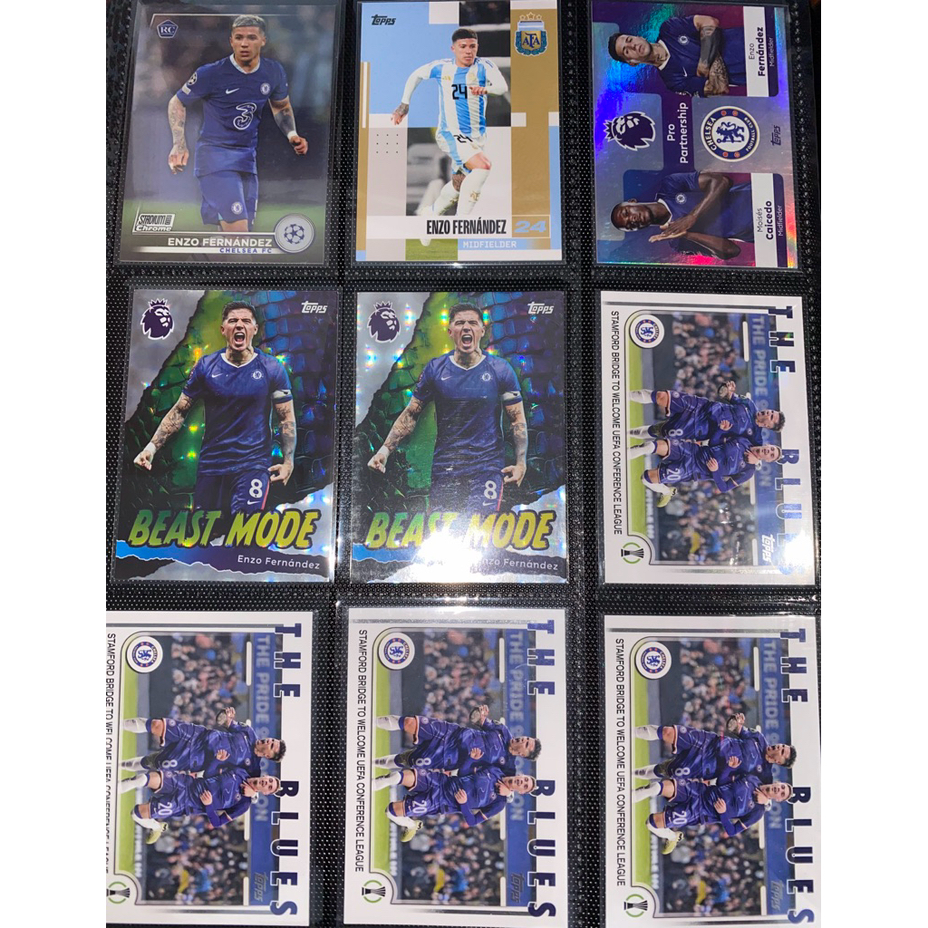 [CẬP NHẬT THƯỜNG XUYÊN] Thẻ Cầu Thủ Enzo Fernandez Chính Hãng Tổng Hợp| Chelsea/ Argentina
