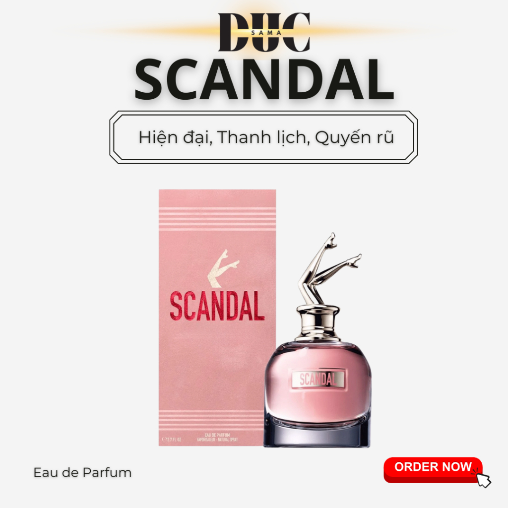 Nước hoa nữ Scandal EDP .Hương thơm ngọt ngào, quyên rũ, sexy