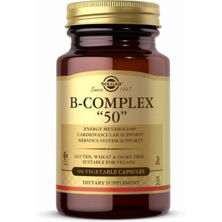 Viên solgar b complex 50 và b complex 100.