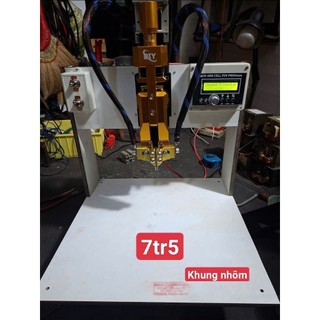 Máy hàn cell pin trụ tự đồng khung nhôm (hàn được kẽm 0.3)