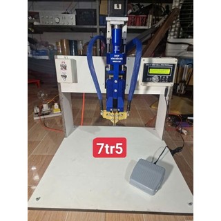 Máy hàn cell pin trụ tự đồng khung nhôm (hàn được kẽm 0.3)