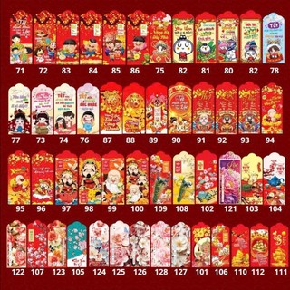 set 10 Phong Bao Lì Xì Tết 2026