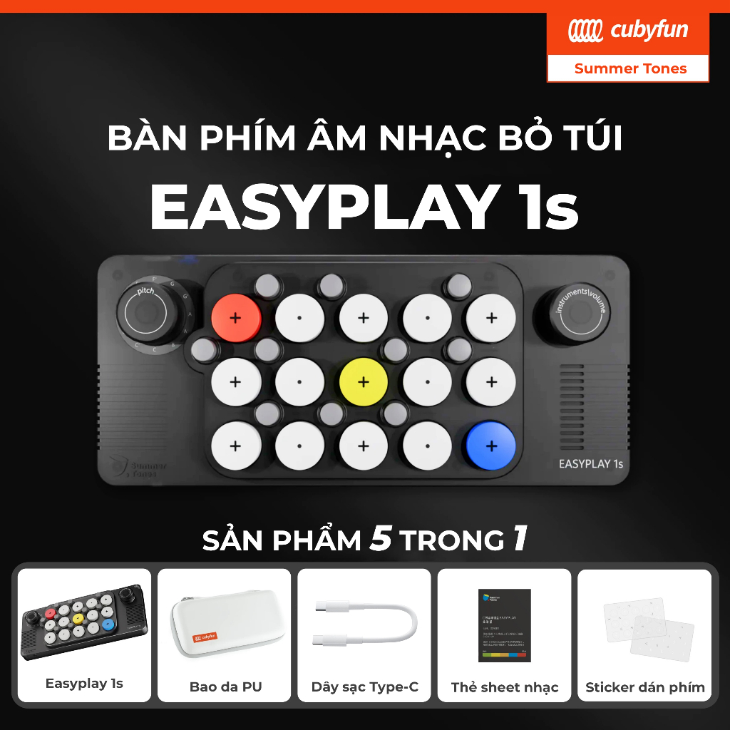 [Bảo hành 1 đổi 1] Đàn Piano Mèo EASYPLAY 1s
