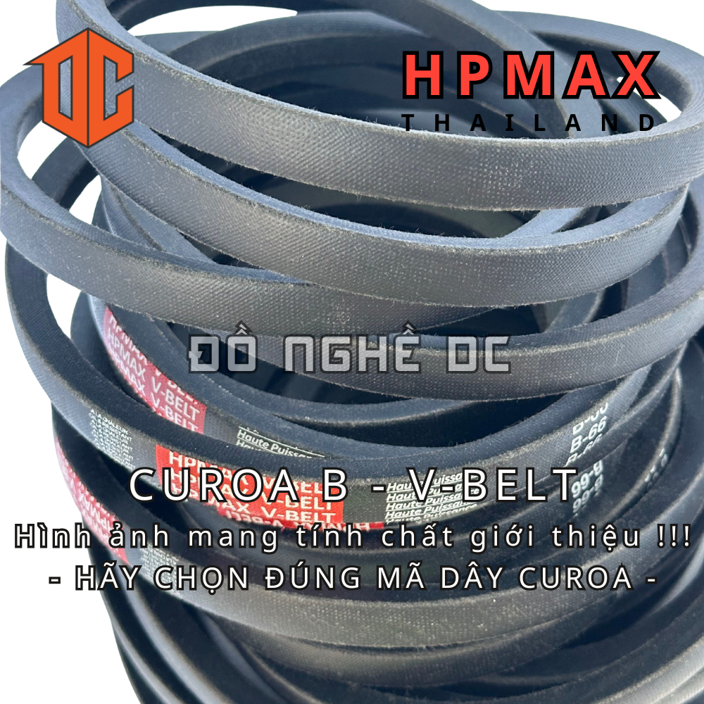 Sợi cao su curoa bản thường Thailand - HPMAX B97 B47 B21 B85 B33 B95 B28 B95 B85 B72 B95 B80 B95 B69