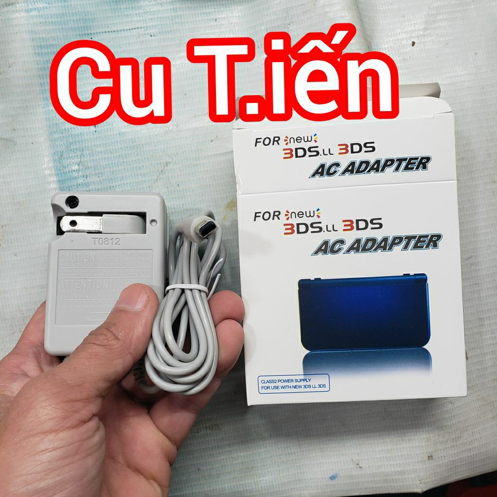 (Thanh lý)củ sạc Nintendo 3ds DSi / DSi XL/ 2DS / 3DS / 3DS XL / New 3DS / New 3DS XL