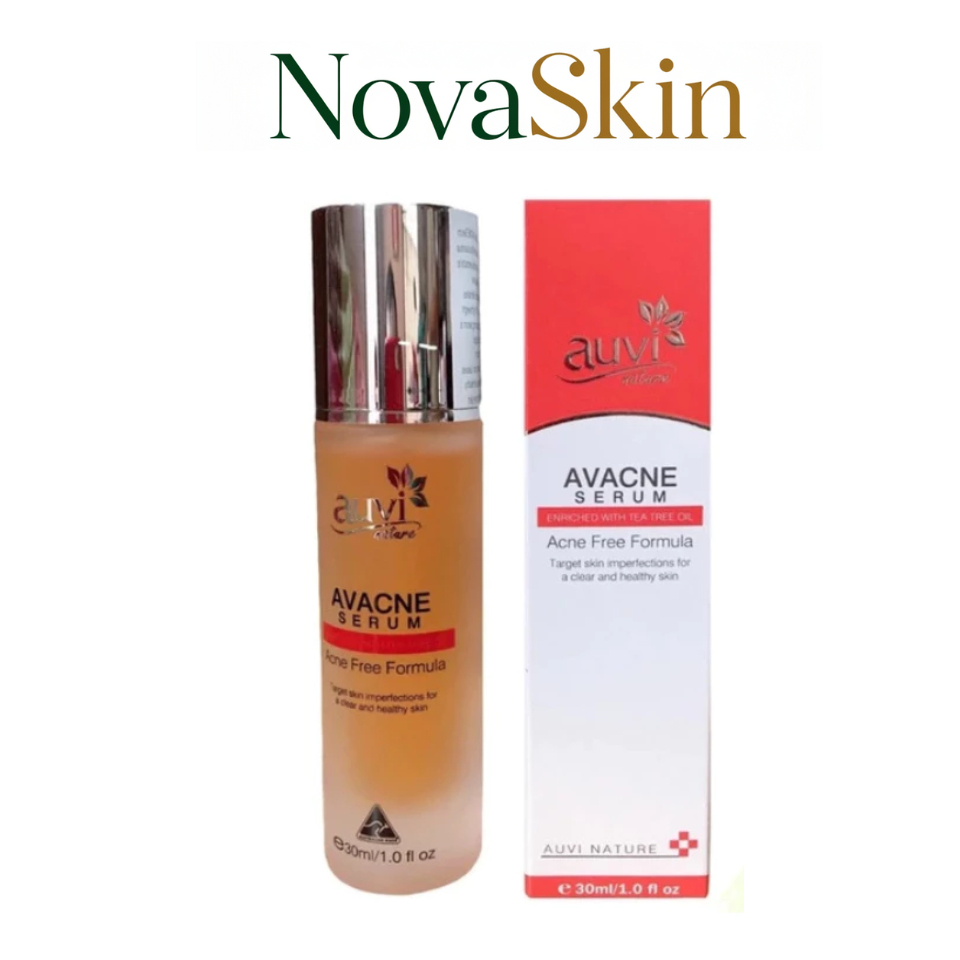 [30mL] HỖ TRỢ GIẢM MỤN GIẢM NHỜN AUVI AVACNE SERUM