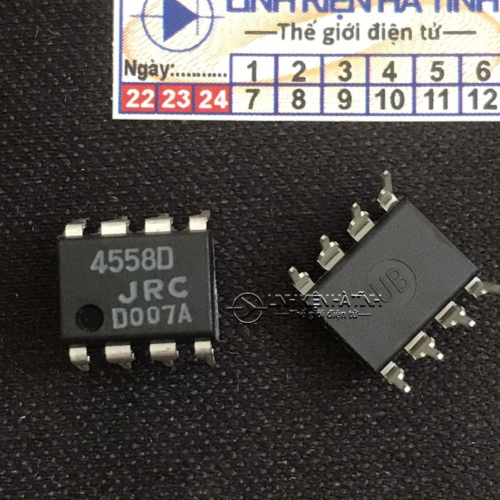 Combo 10 con JRC4558D JRC4558 4558D 4558 DIP-8-BC10