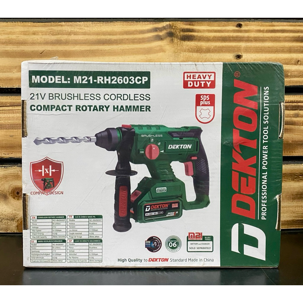 Máy khoan bê tông Dekton M21-RH2603CP/ chân pin phổ thông