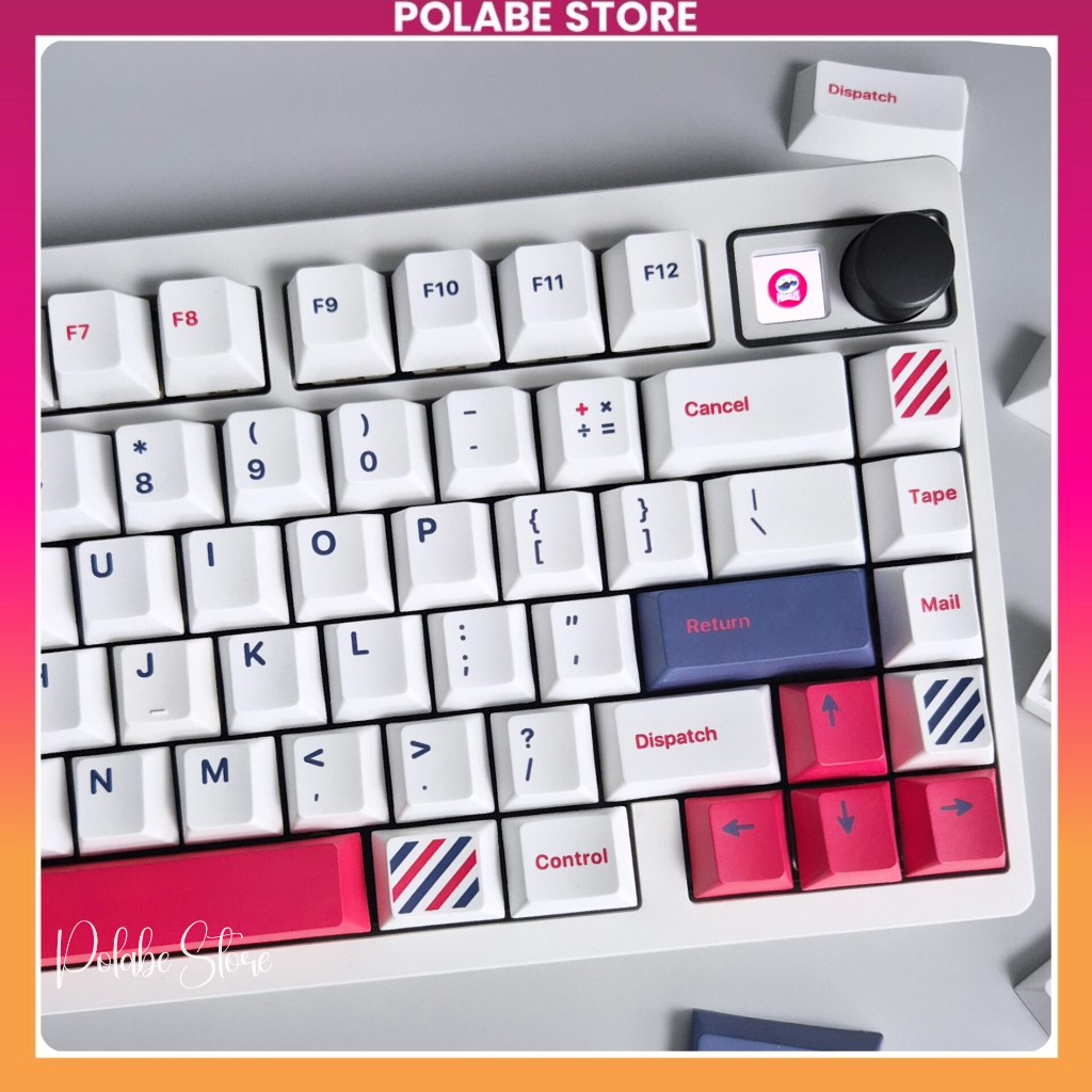 Keycap Wrapped CMK cherry profile Keycap tone Kon Momo bàn phím cơ Polabe Store