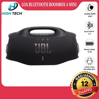 Loa Bluetooth Boombox 4 Mini Pin Khủng, Âm Thanh Lớn Bass Cực Đại, HỖ TRỢ USB/THẺ/AUX, BH uy tín.
