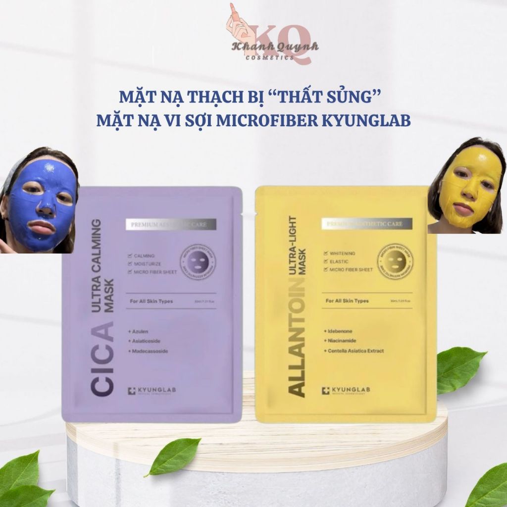 Mặt Nạ Thạch Bị “Thất Sủng” Mặt Nạ Vi Sợi Microfiber Kyunglab