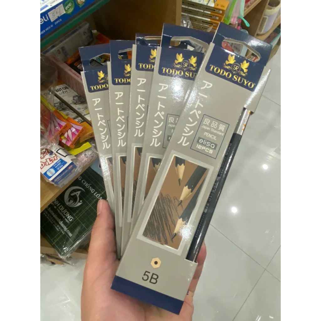 Bút Chì Elisa Todo Suyo Ngòi 5B