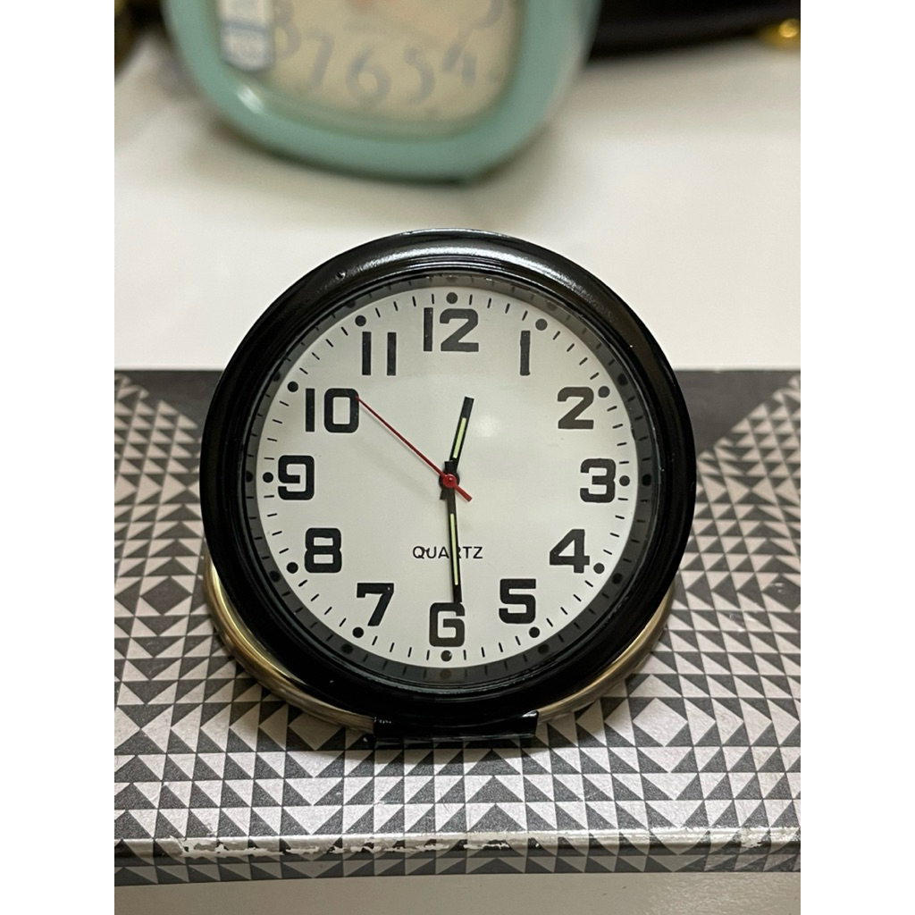 Đồng hồ mini Japan decor full kim loại, chưa sử dụng màu đen - Đồng hồ mini nhỏ xinh  - full kim loạ