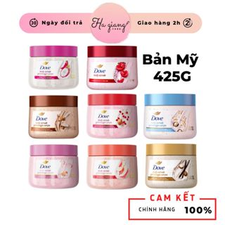   BÁN CHẠY TẠI MỸ  Tẩy Da Chết Toàn Thân Dove Body Scrub Gommage Corps 425g Kem Tẩy Da Chết Dove Exfoliating Body Scrub 