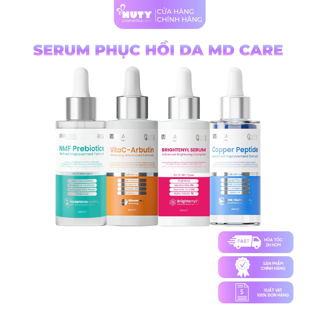 Serum Phục Hồi Da MD CARE NMF Prebiotics Refined Improvement Formula (30ml)