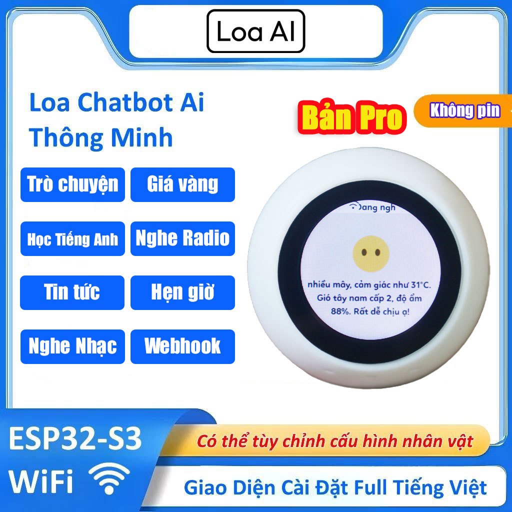 Loa Ai Xiaozi hỗ trợ học tiếng anh giao tiếp - trả lời mọi câu hỏi của bạn 