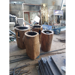 Trụ đỡ lavabo bằng gỗ 🪵 ( chỉ trụ)