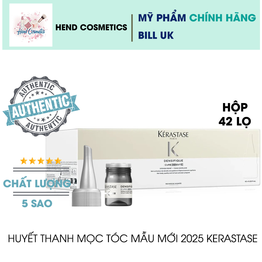 Tinh chất tăng mật độ tóc KERA Cure Densite 6mlx42