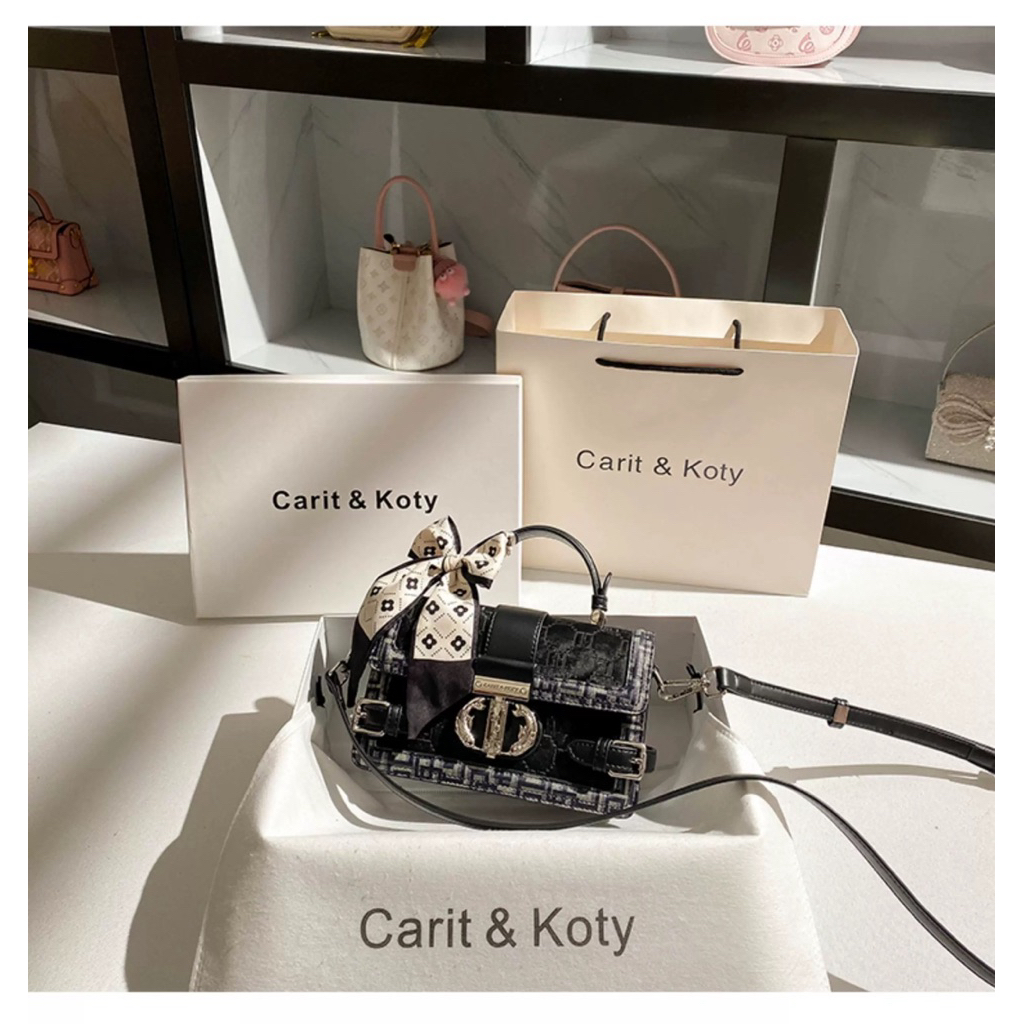 CARIT & KOTY Túi xách chính hãng Full box