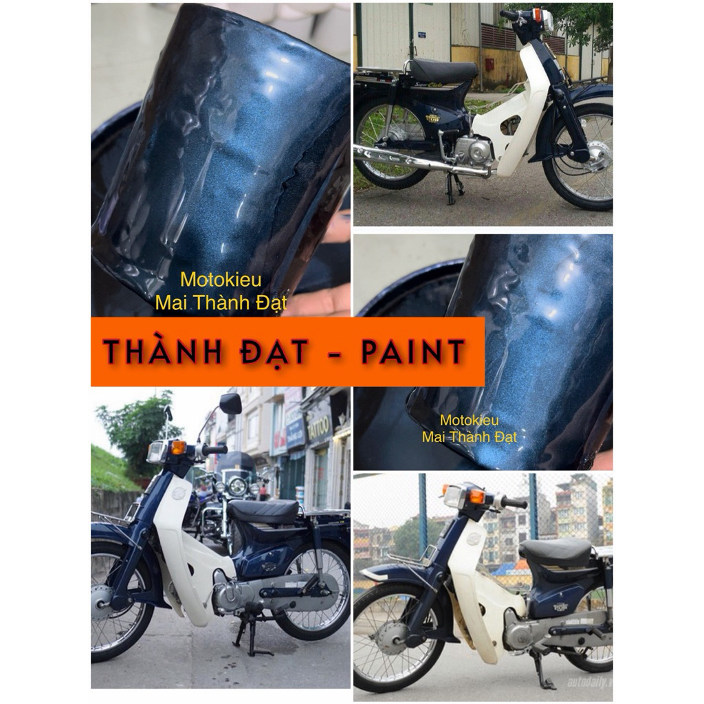 Màu sơn Dương Tím Cub 82 Có Nhũ hệ 1K ( Sơn Oto - Xe Máy ) đóng size tuỳ chọn