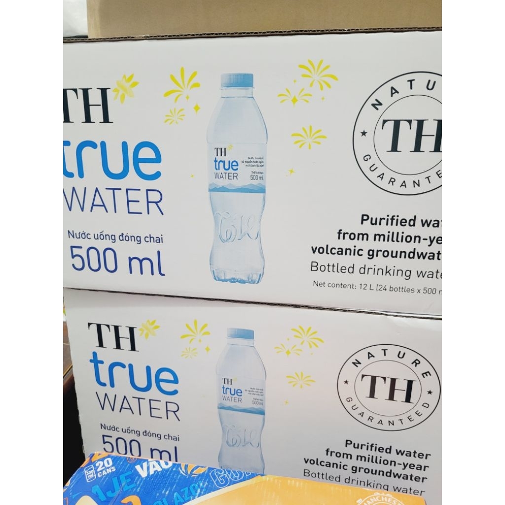 Thùng nước uống TH true 500ml 24 chai