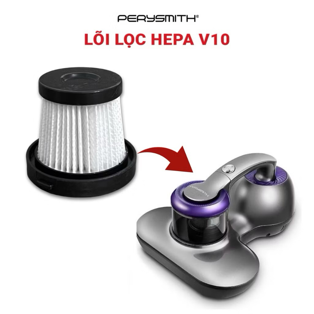 Bộ lõi Lọc HEPA Cho Máy Hút Bụi PerySmith V10, xs20, đầu lau sàn và miếng lau sàn cho dòng máy Xp5-X