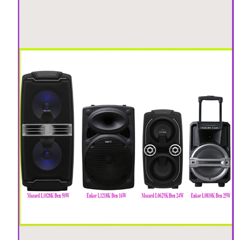 [Đồ Cũ Nội Bài] Loa Kéo Bluetooth Cũ Các Loại Mozard, Enkor - HÀNG MẤT MIC