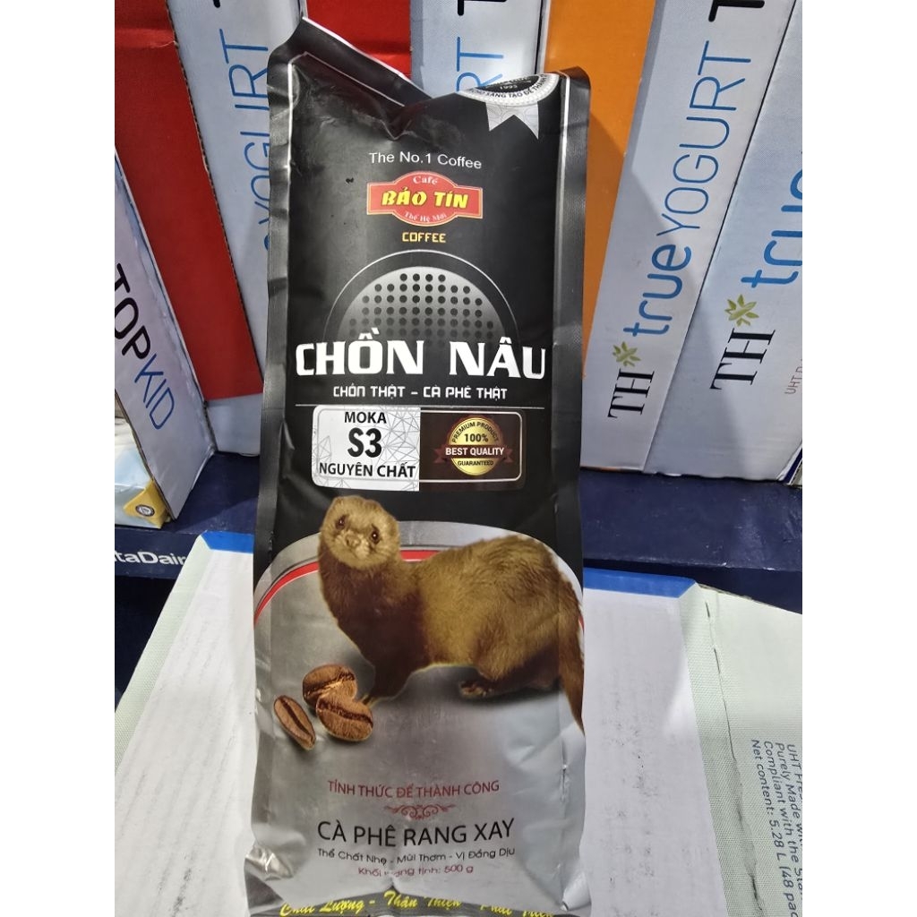1kg CÀ PHÊ CHỒN NÂU BẢO TÍN/ cafe pha phin trung nguyên