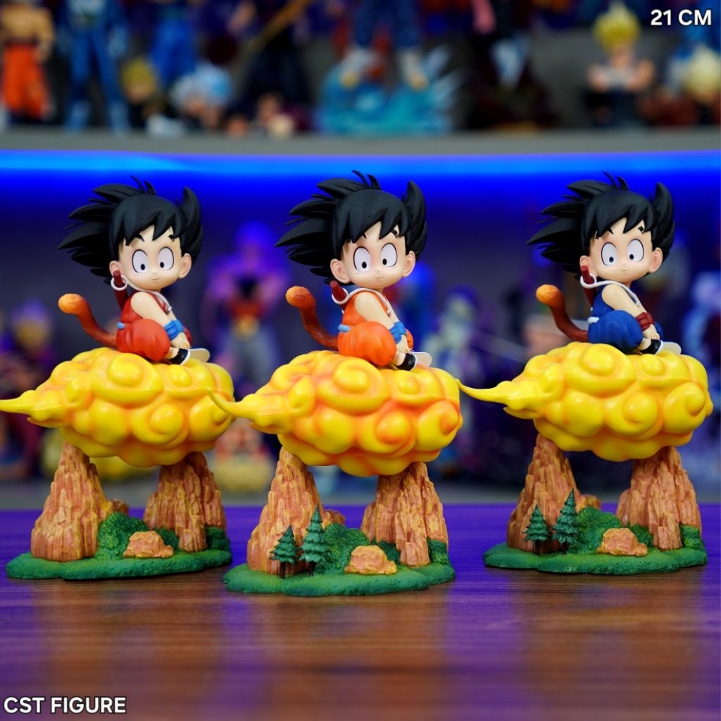 Mô hình Goku kid cưỡi mây trên núi cao 21cm- Mẫu mới Dragon Ball