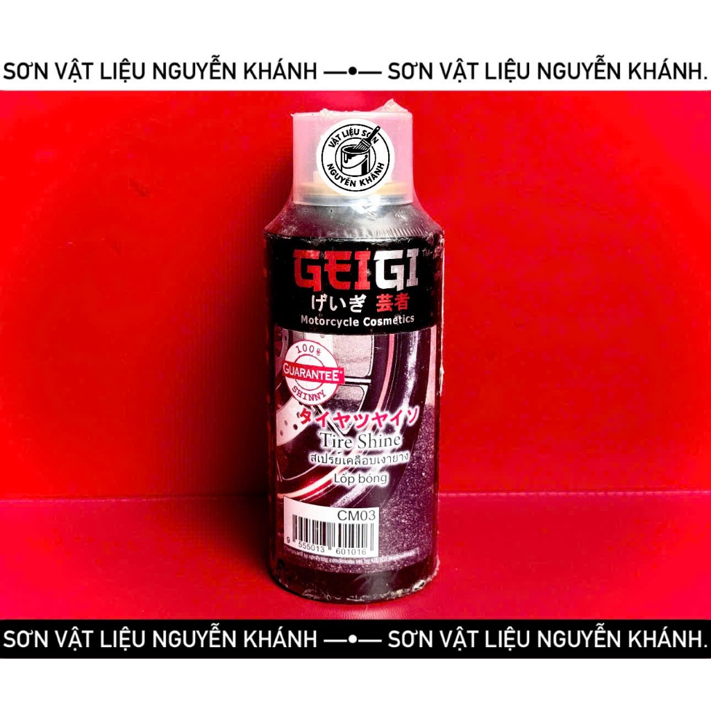 🛞 XỊT BÓNG LỐP GEIGI CM03 – TIRE SHINE