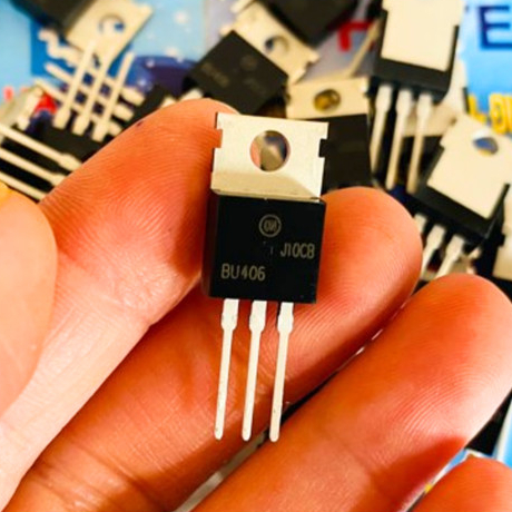 Linh kiện Chuyên Dụng Transistor BU406 TO-220 200V 7A NPN