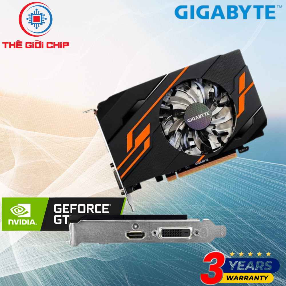 VGA GIGABYTE GV-N1030OC-2GI (GeForce GT 1030) I like new Box Bảo hành 36 tháng bởi nhà cung cấp