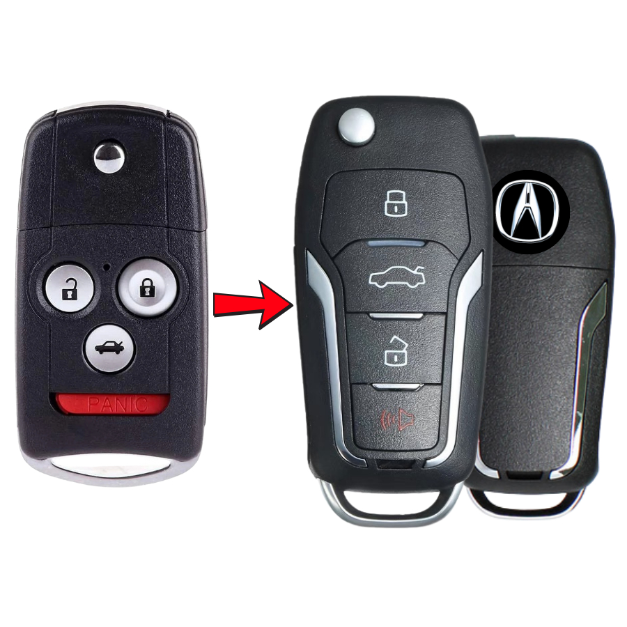 Chìa Khóa Xe Ô Tô Acura MDX V12 – Remote Học Lệnh Ô Tô – Điều Khiển Từ Xa Mẫu Mới 2025 – Bắt Sóng Nh