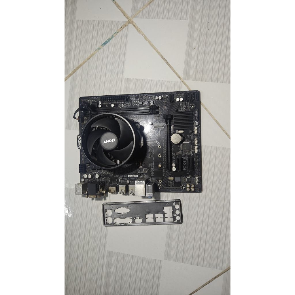 main gigabyte a320m s2h