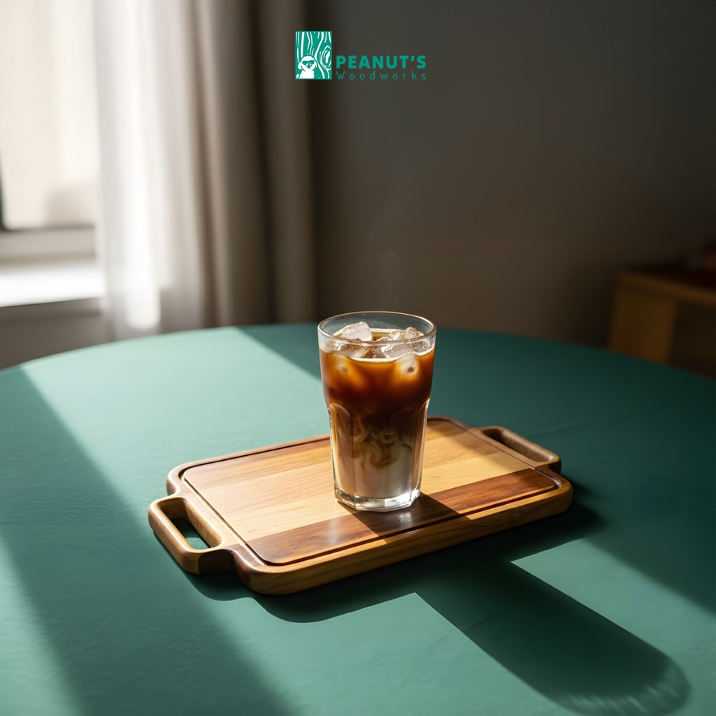 Khay gỗ - "Khẩu trang" từ Peanut's Woodworks