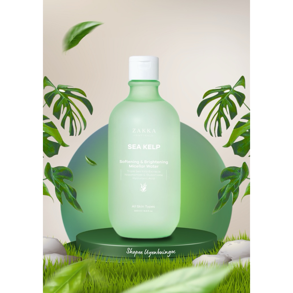 Nước Tẩy Trang Micellar Water Zakka Naturals