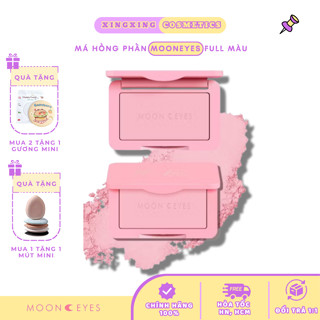   HỎA TỐC  MOONEYES Phấn Má Hồng MOONEYES FULL MÀU  Matte Mịn Lì Trang Điểm Tự Nhiên Lâu Trôi 6,5g XINGXINGCOSMETICS 