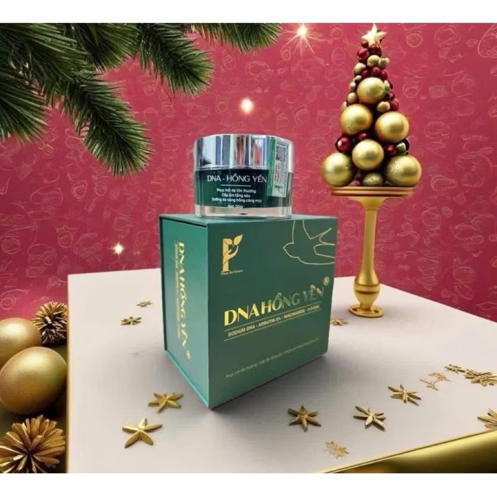 KEM DƯỠNG DNA HỒNG YẾN  NIACINAMIDE 5% trắng da