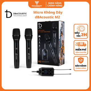  Micro không dây DBacoustic M2 Micro đa năng 8 Chế Độ ECHO Hàng Chính Hãng Bảo Hành 12 Tháng 